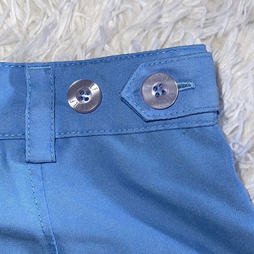 Liz Claiborne LIZGOLF Women’s Blue Pleated Bermuda Golf Shorts Size 4 - Picture 10 of 15